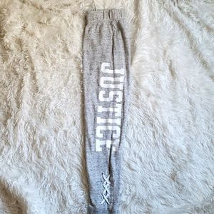 Justice size 12 joggers